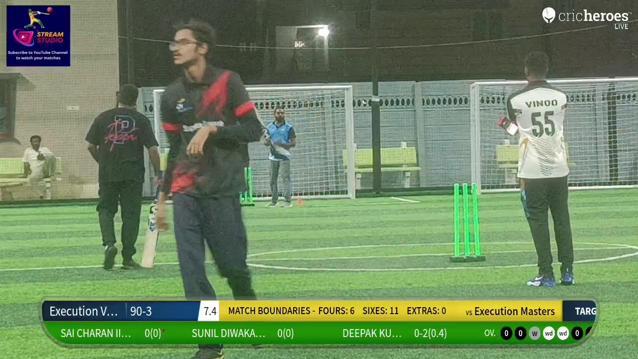 Execution Masters vs Execution Vangaurds live cricket match | SuperBox League 2026 - Bangalore live