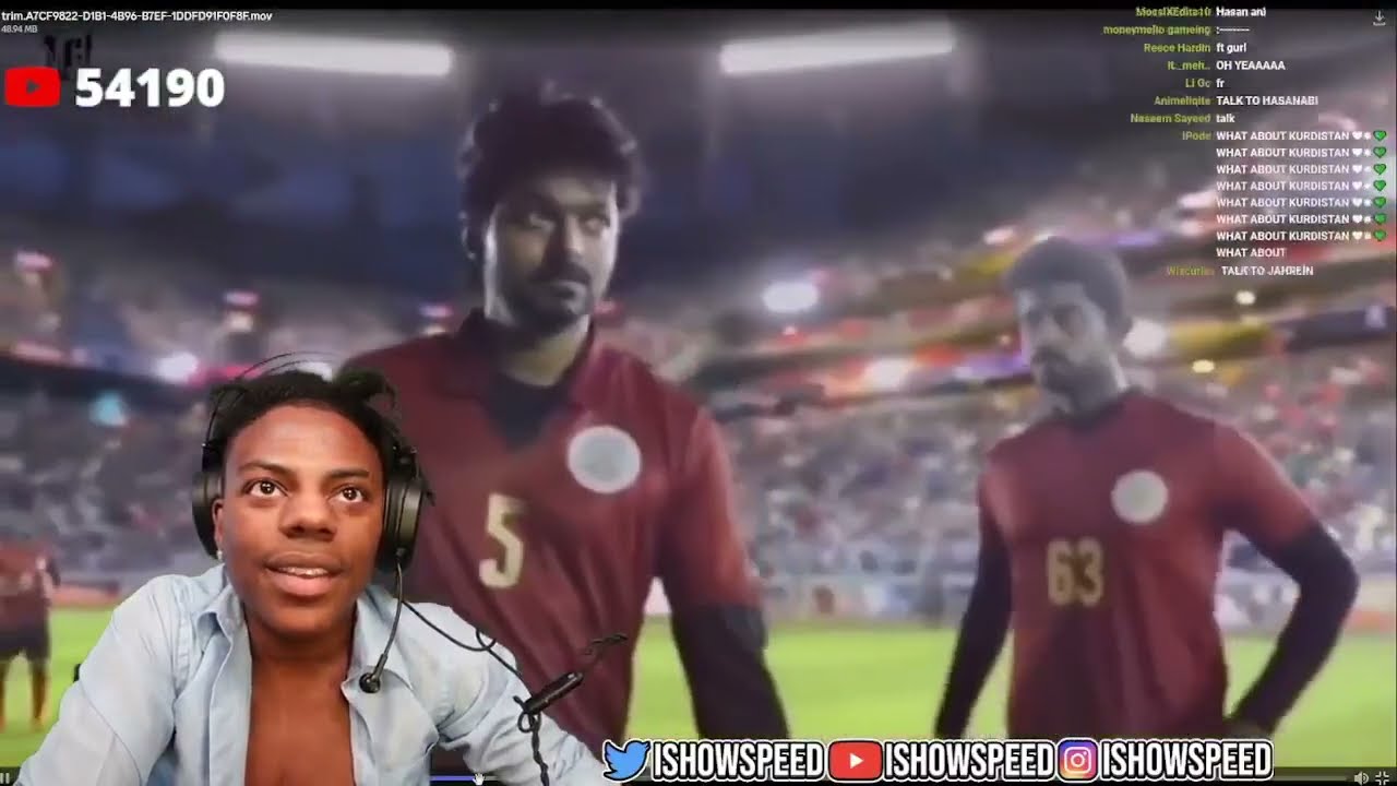 SPEED REACTS TO BIGIL  (INDIA'S NO 1 FOOTBALLER)