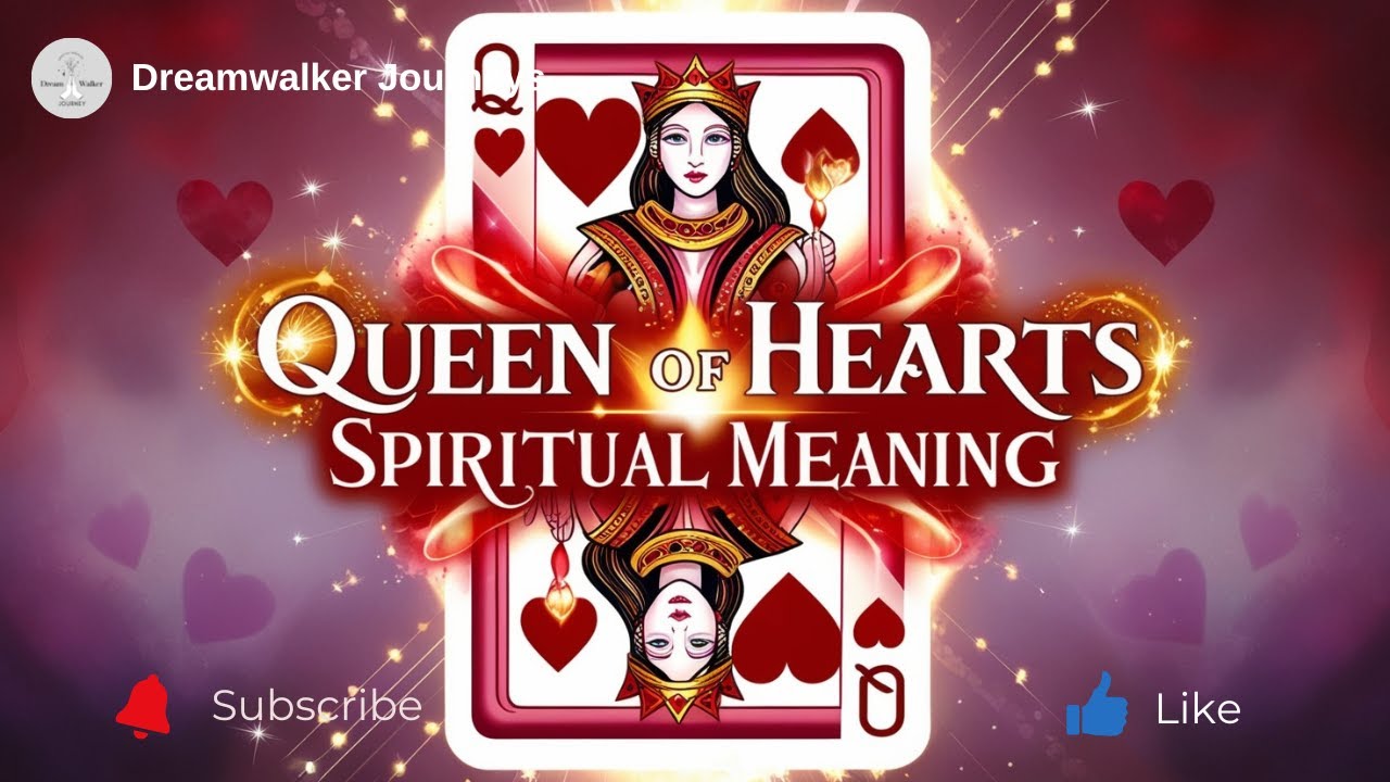 Queen of Hearts Spiritual Meaning: Love, Intuition & Divine Feminine Power