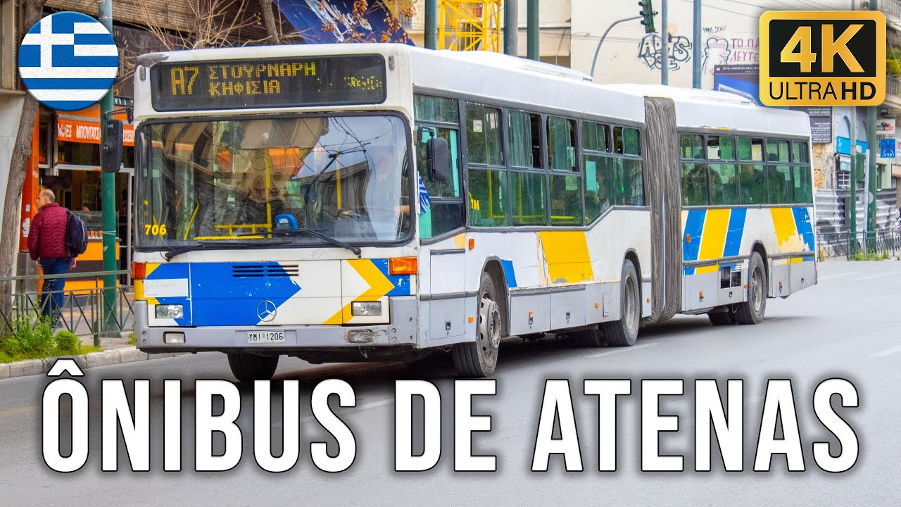 Sistema de Transporte Público Por Ônibus de Atenas/Grécia