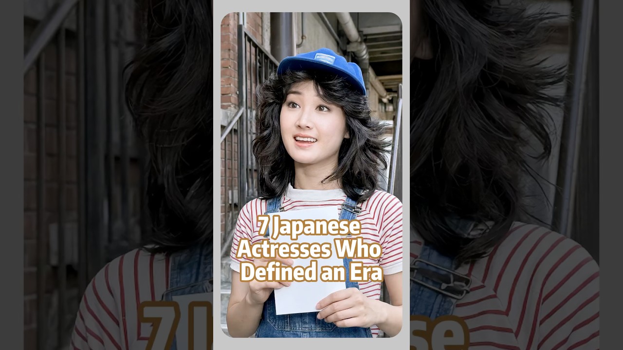 7 Japanese Actresses Who Made Their Era Unforgettable#japan #actress #fyp