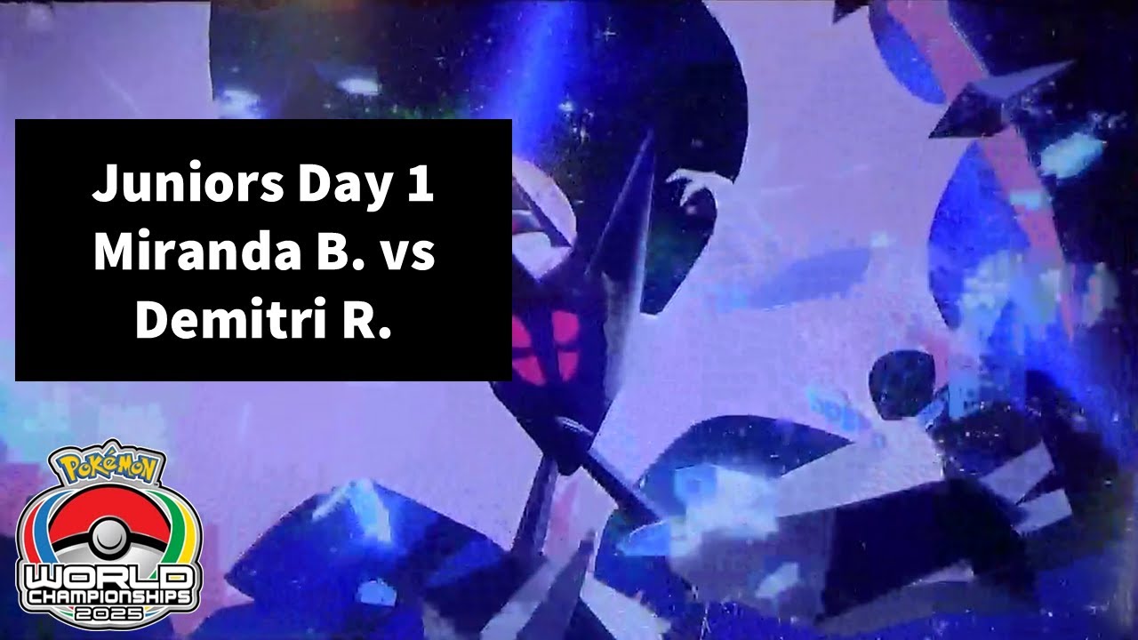 VGC '25 Worlds, Juniors D1 R4 - Miranda Beers vs. Demetri Rejaian