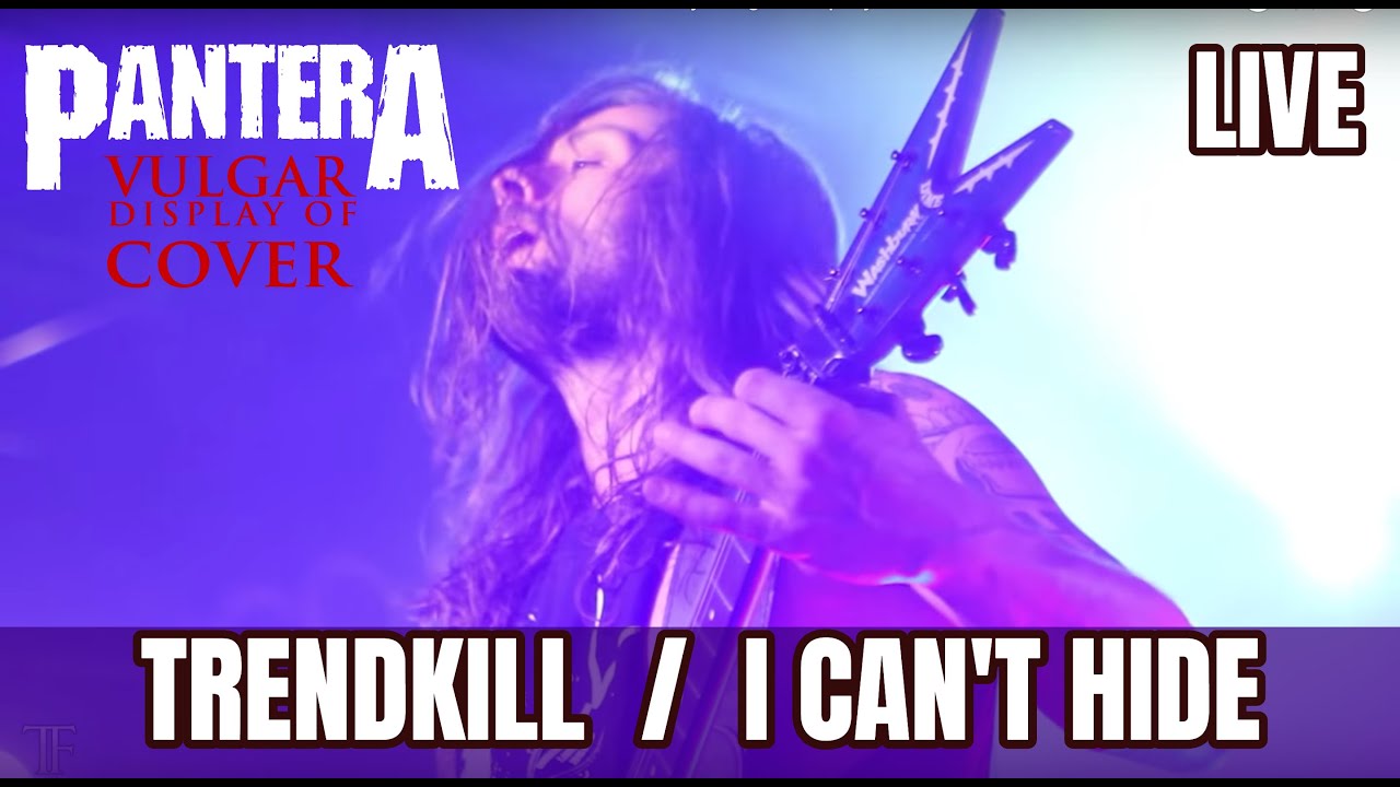 PANTERA THE GREAT SOUTHERN TRENDKILL / I CAN'T HIDE - LIVE by Vulgar Display Of Cover