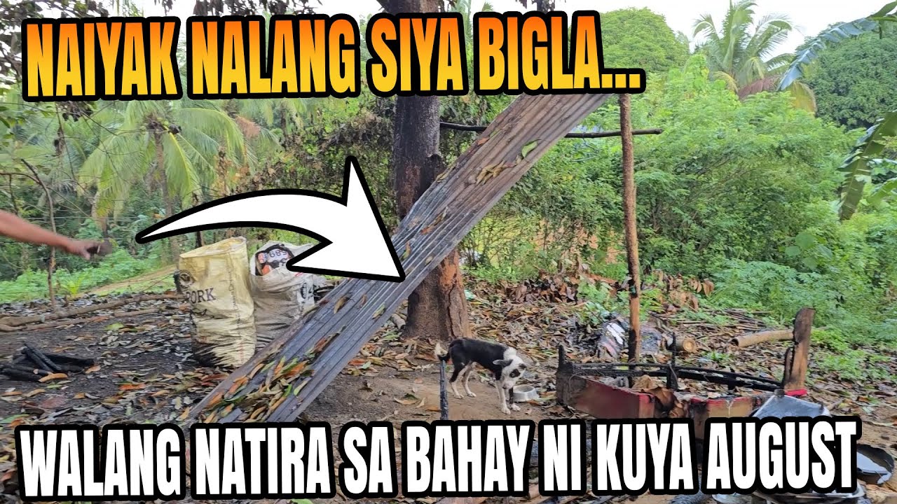 Bahay Ni Kuya August Nasunog! Naiyak Nalang Siya Bigla Sa Nangyari