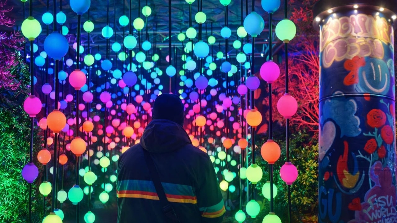 Ein Abend im Lichtermeer, Parkleuchten Im Essener Gruga Park 2026