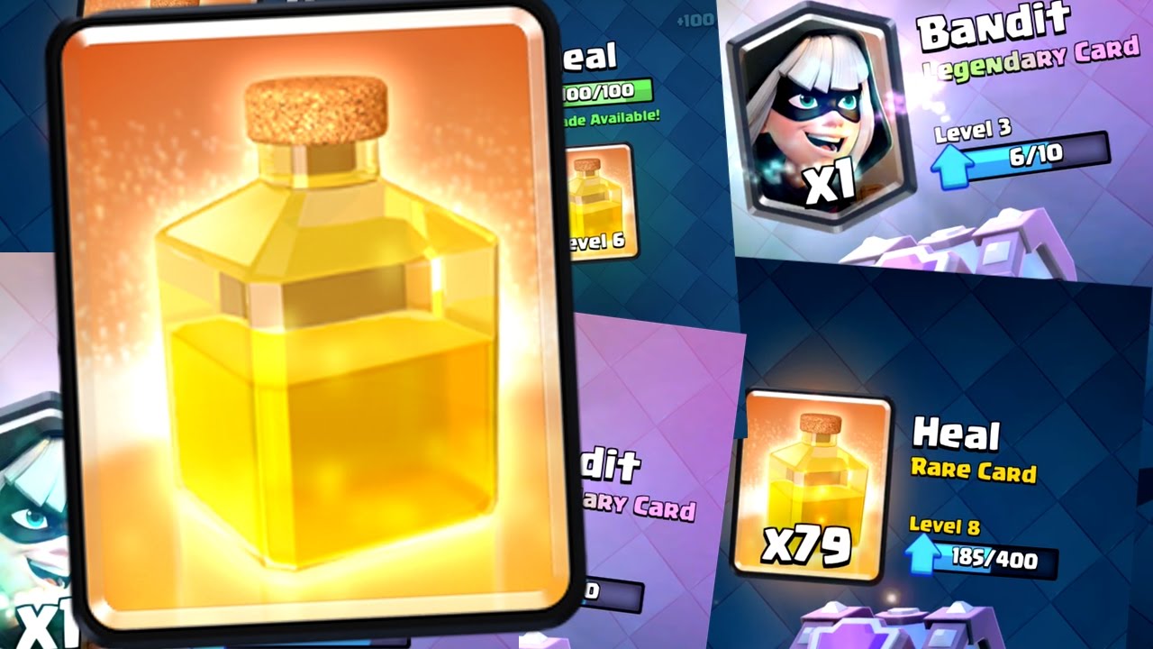 Clash Royale - HEAL SPELL GEM SPREE! Massive Chest Opening
