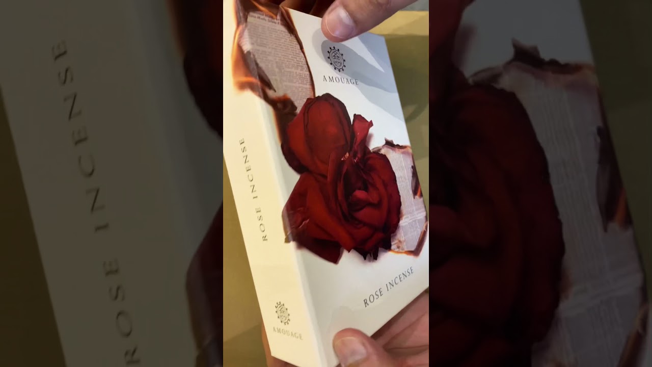 Amouage Rose Incense Unboxing ❣️❣️
