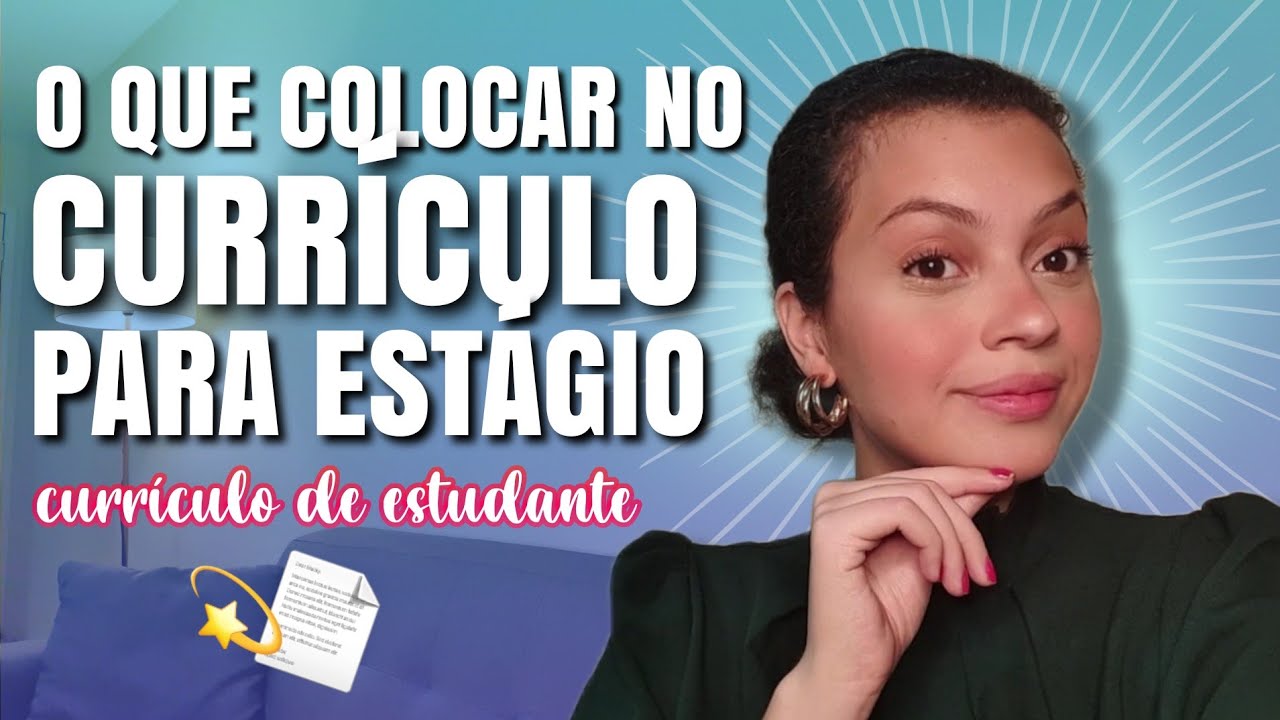 COMO FAZER O CURRÍCULO PERFEITO PARA ESTÁGIO - FACULDADE DE DIREITO