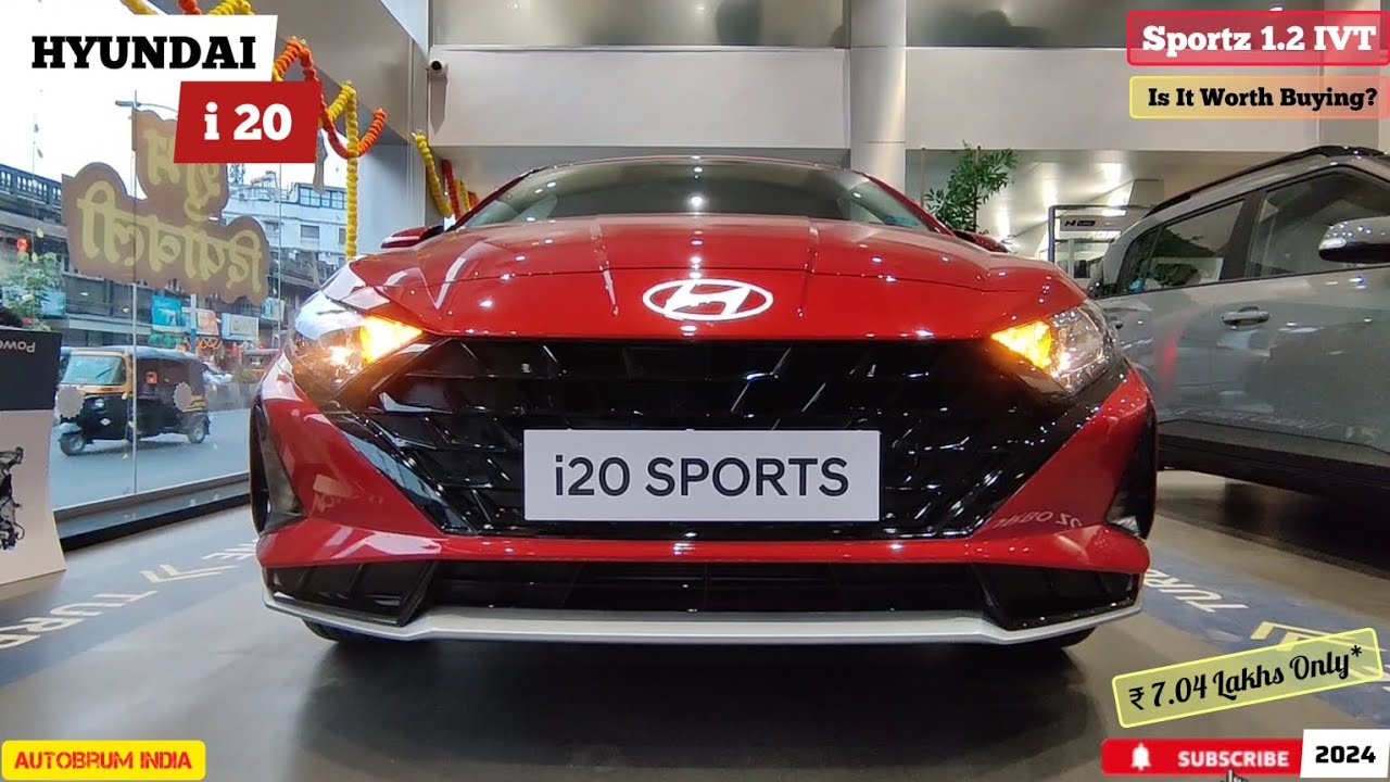 Hyundai i20 Sportz 1.2 IVT 😍 Review - Features, Specs & Prices 💫 Best Hatchback Car?