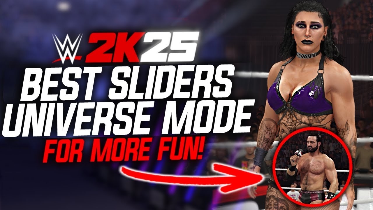 WWE 2K25 is Actually Fun with these Sliders for Gameplay and Universe Mode