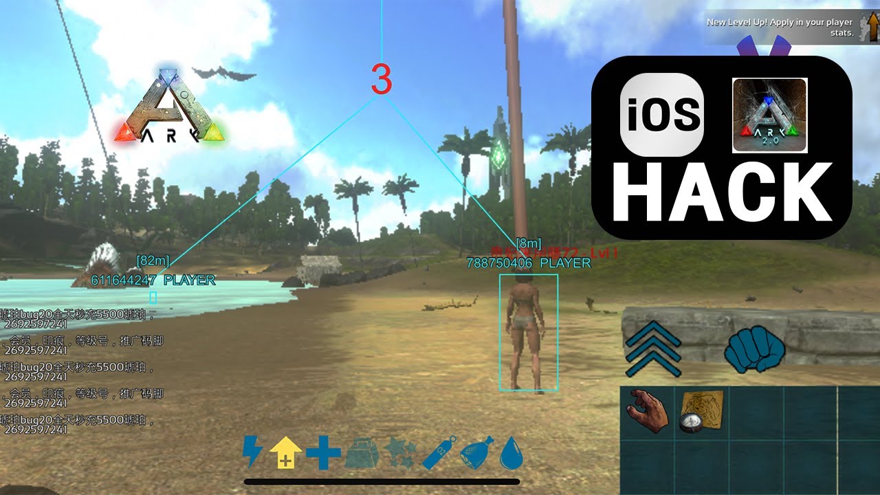 ARK iOS HACK on iphone