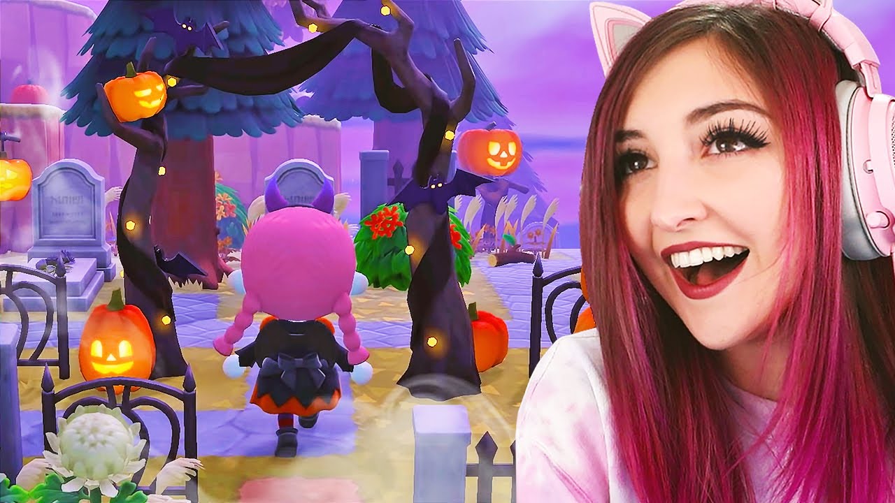 spooky season has started in animal crossing new horizons! (Streamed 9/30/20)