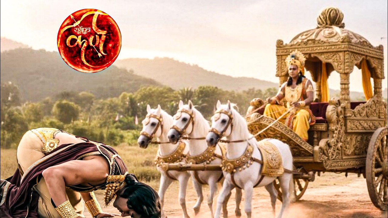 कर्ण ने लिया युद्ध शुरू करने से पहले नारायण का आशीर्वाद || Suryaputra Karn || || Latest Episode ||