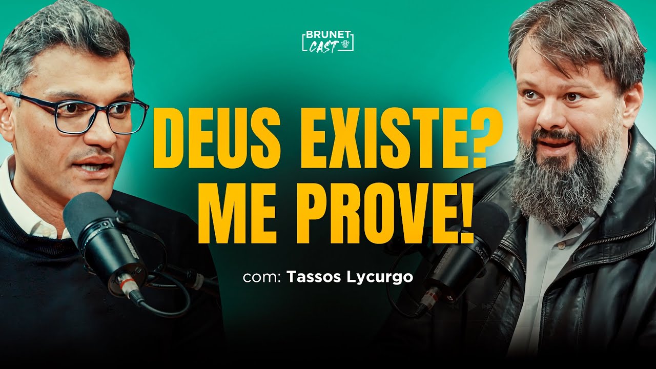 O que um Ex-Ateu Encontrou na Bíblia | Tassos Lycurgo no BrunetCast