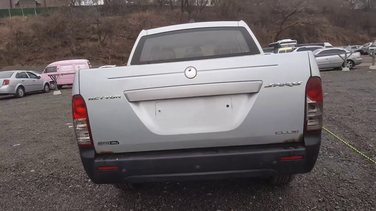 Korean Used Car - 2010 Ssangyong Actyon Sports Pick up [Autowini.com]