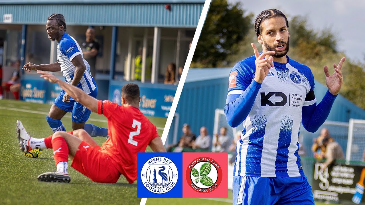 Herne Bay FC VS Beckenham Town | Photographer's POV