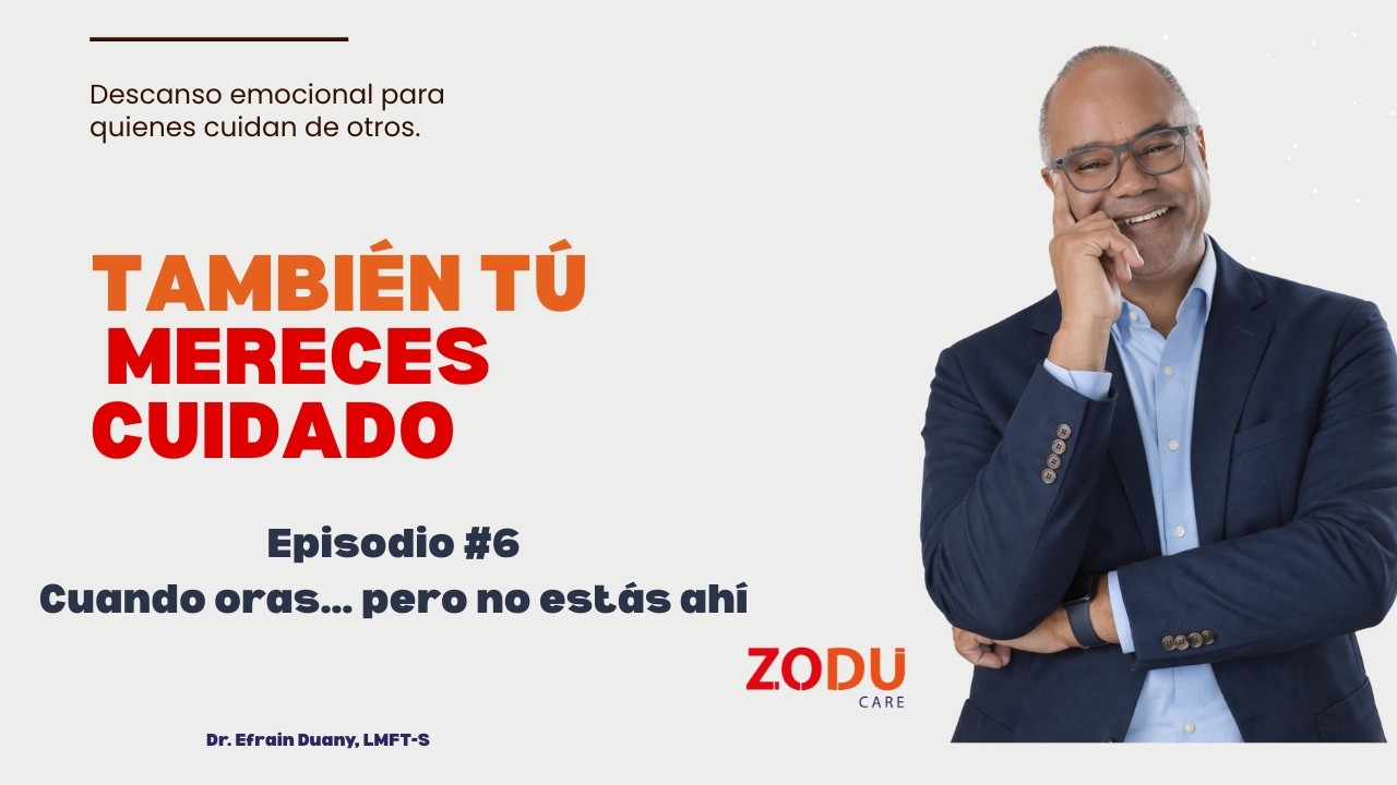Cuando oras pero no esta ahi