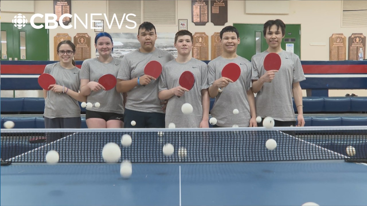 Team Nunavut's table tennis athletes gear up for the Arctic Winter Games