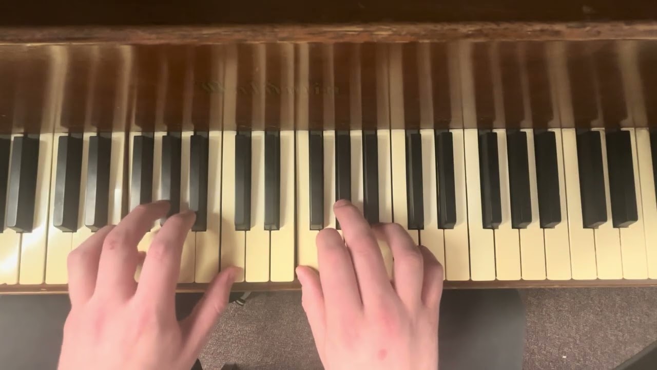Minor Piano Pentascales