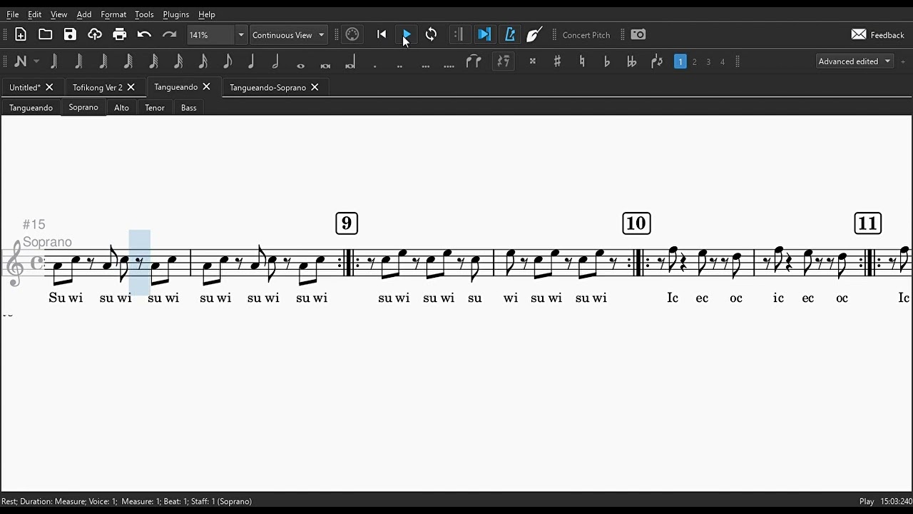 Tangueando Soprano