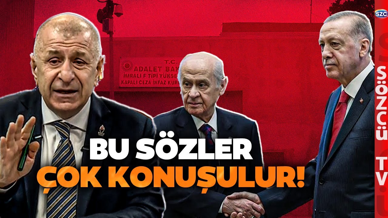 Ümit Özdağ'dan Tarihe Geçecek Öcalan Sözleri! 'Ev Hapsine İzin Vermeyiz!'