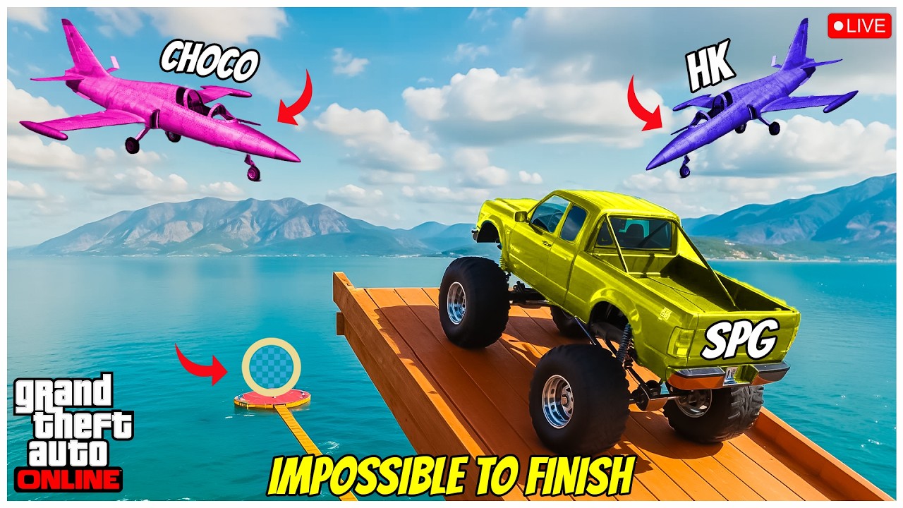 GTA 5 Online LIVE | Epic Stunt Races, Parkour Challenges & Heists