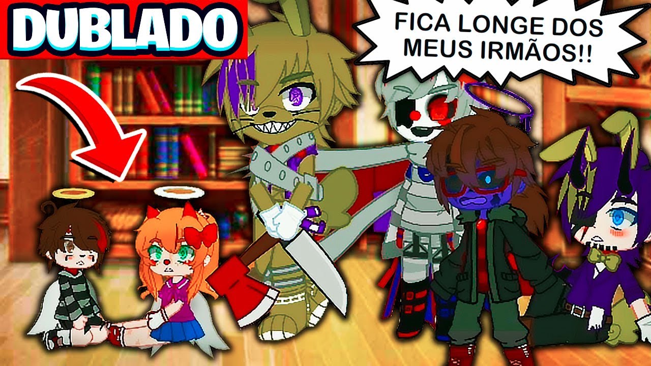 FAMILIA AFTON - A REUNIÃO ! MINI FILME GACHA CLUB