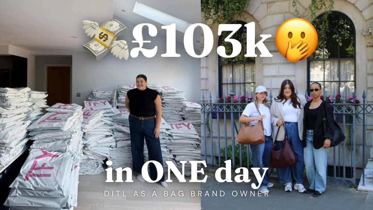 From &pound;25 to &pound;100,000 in ONE day!!!! Behind The Scenes Vlog 😱✨