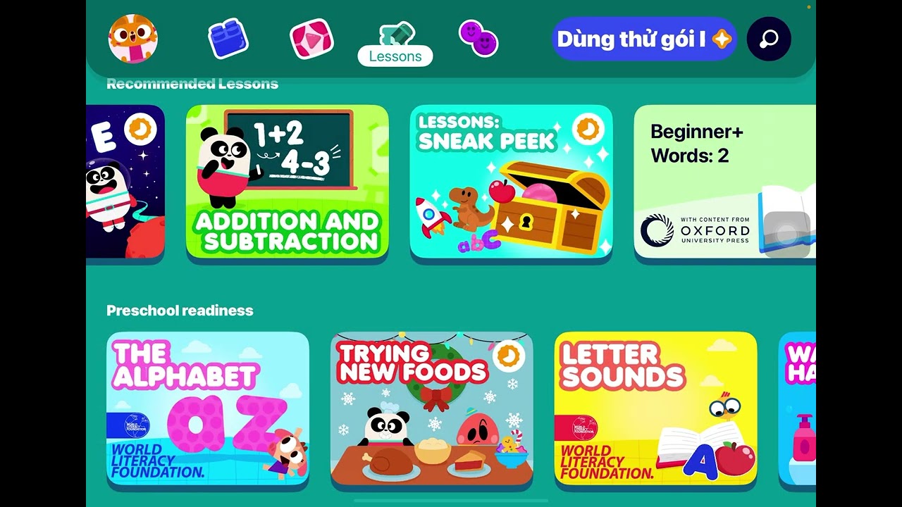 Lingokids Lesson and pocoyo video