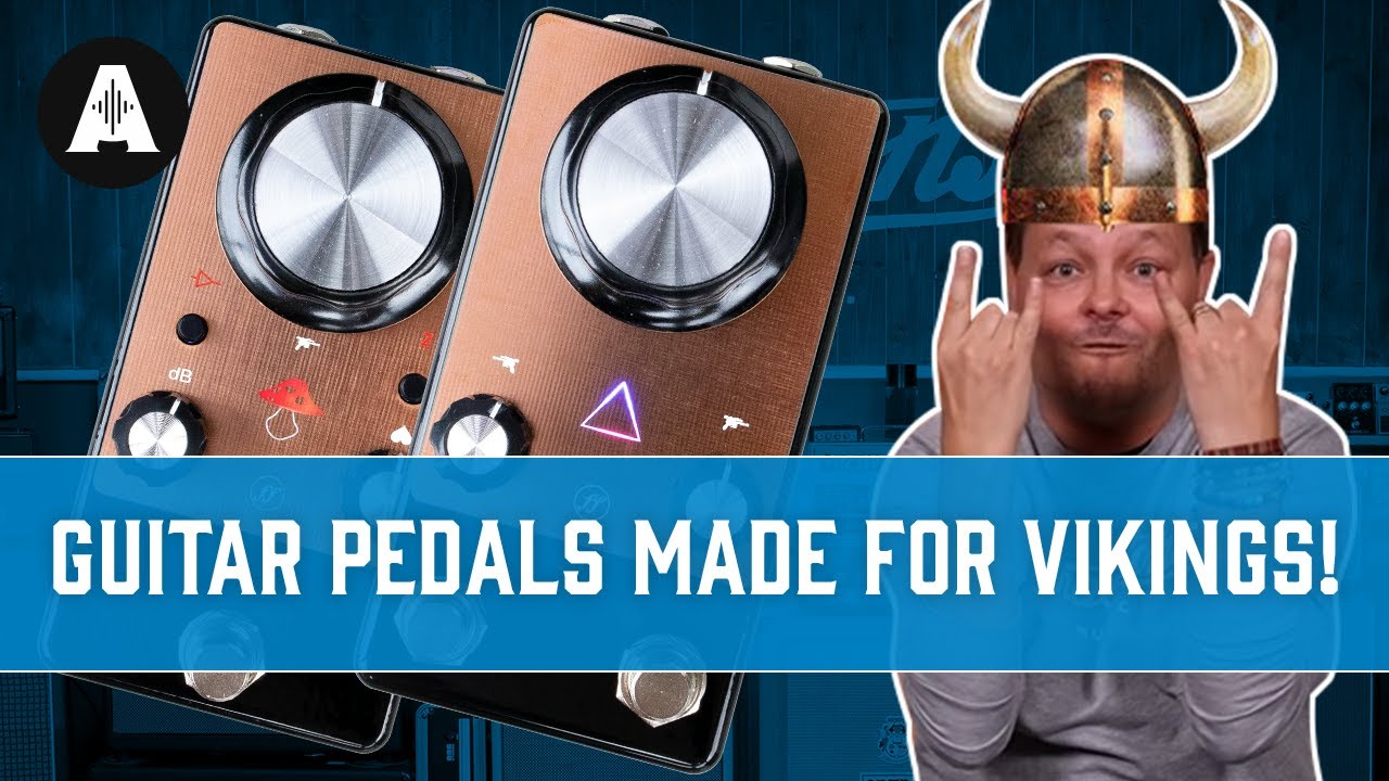 NEW Fjord Fuzz Pedals - Guitar Pedals Made for Vikings!