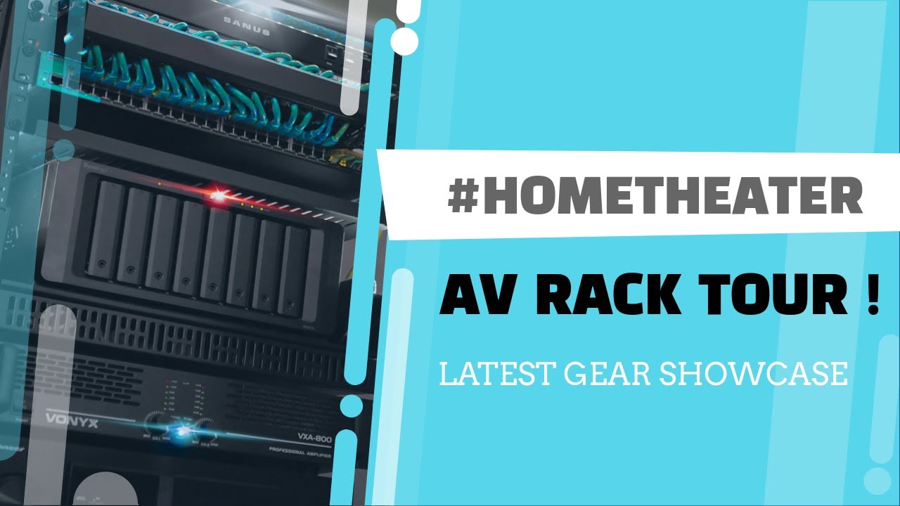 Домашний кинотеатр, AV-стойка 2020 | Pioneer Sanus AV Rack, колонки Klipsch LIFX PLEX, WiFI, настройка Linksys