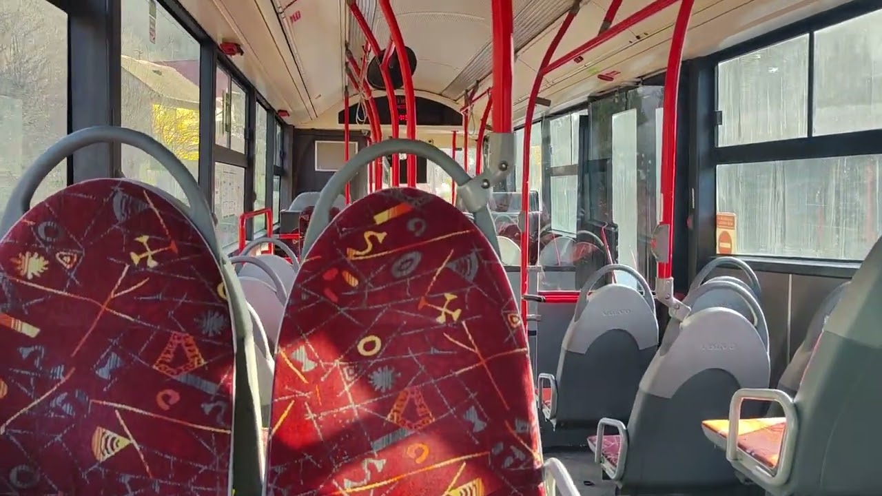 Utazás egy pécsi Volvo 7700fl autóbusszal NGB 376 @24 Mecsekszentkút-Égervölgy @kendetukebusz 
