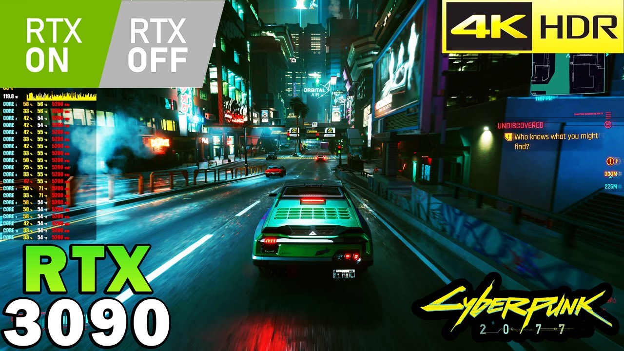 ►Cyberpunk 2077 4K HDR | Ultra Realistic Graphics | Ray Tracing | RTX 3090