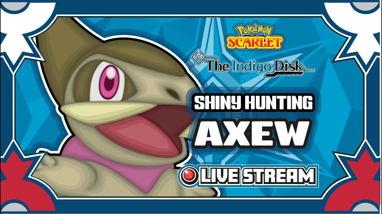 Pokémon  Scarlet | Blueberry Academy : Shiny Hunting Axew / Fraxure &  Rayquaza Raids