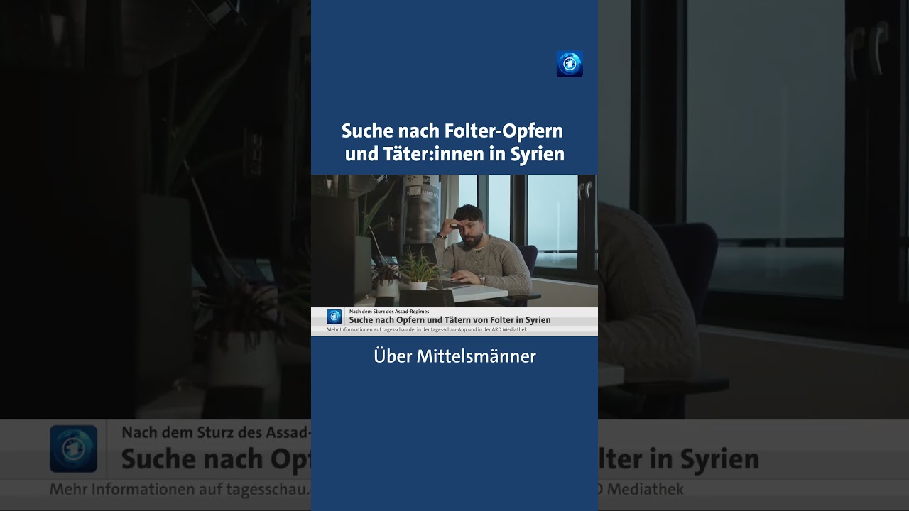 Folter in Syrien: Suche nach Opfern und T&auml;tern  #tagesschau #nachrichten #syrien #assad #damaskus