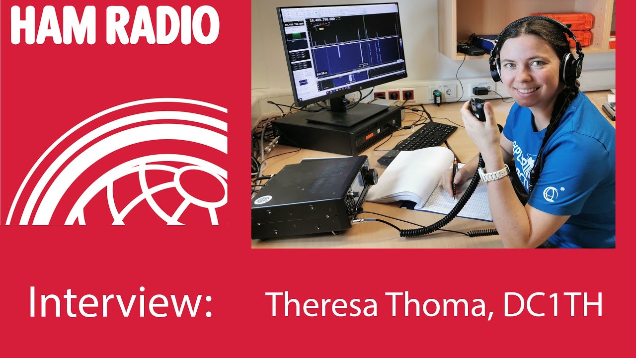 Ham Radio 2023 - Interview mit Theresa Thoma, DC1TH Neumayer Station III