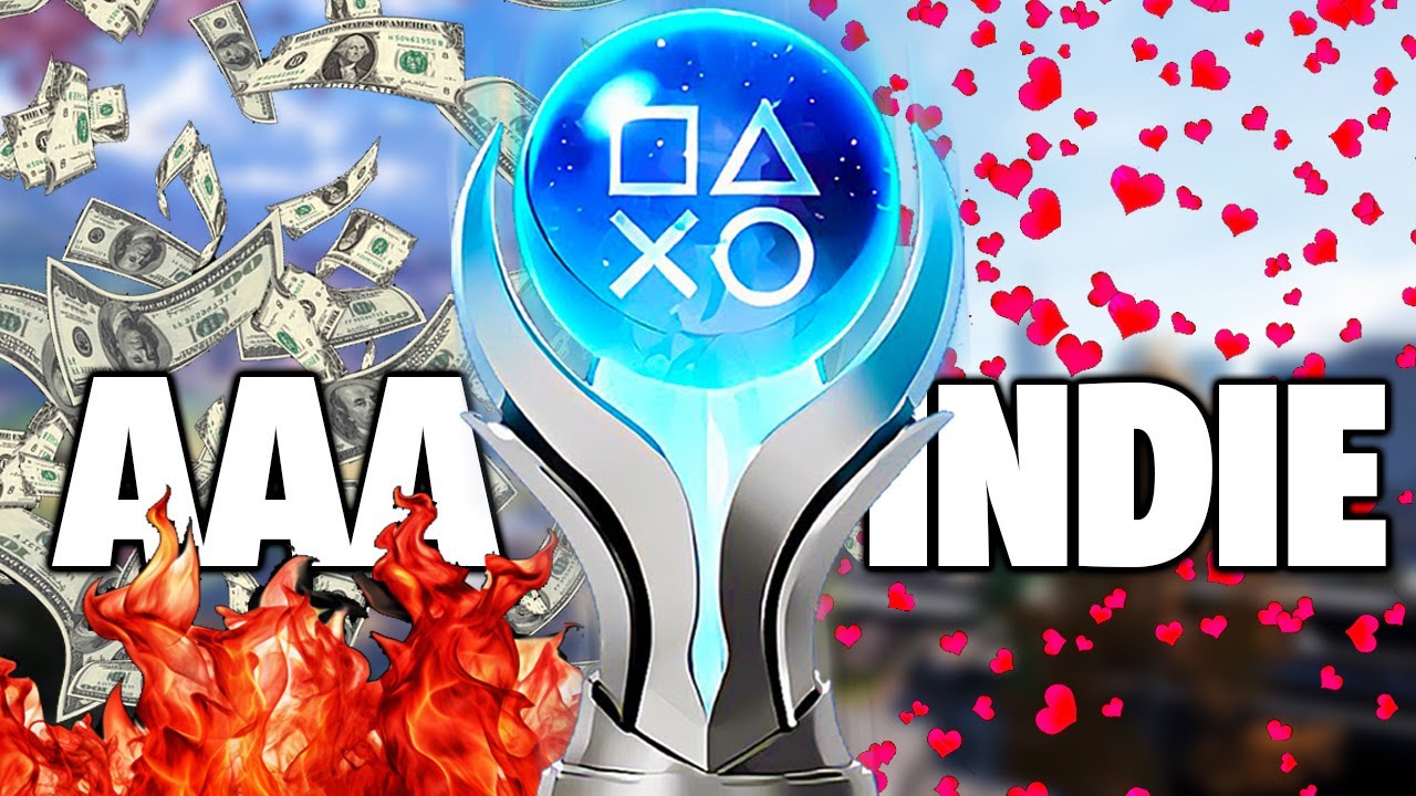 I Platinum'd an INDIE & a AAA Game!