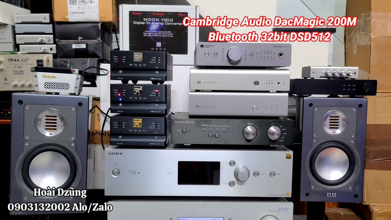 💥 SOtm sMS-200 * Moon 100D * Schiit Bifrost 1-2 R2R _ Eastern Minimax Tube DAC 💥 Lh Dzũng 0903132002
