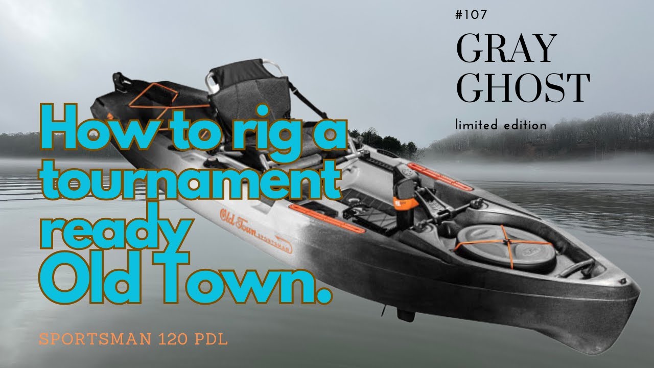 How to rig an Old Town Sportsman 120PDL for bass fishing tournaments.