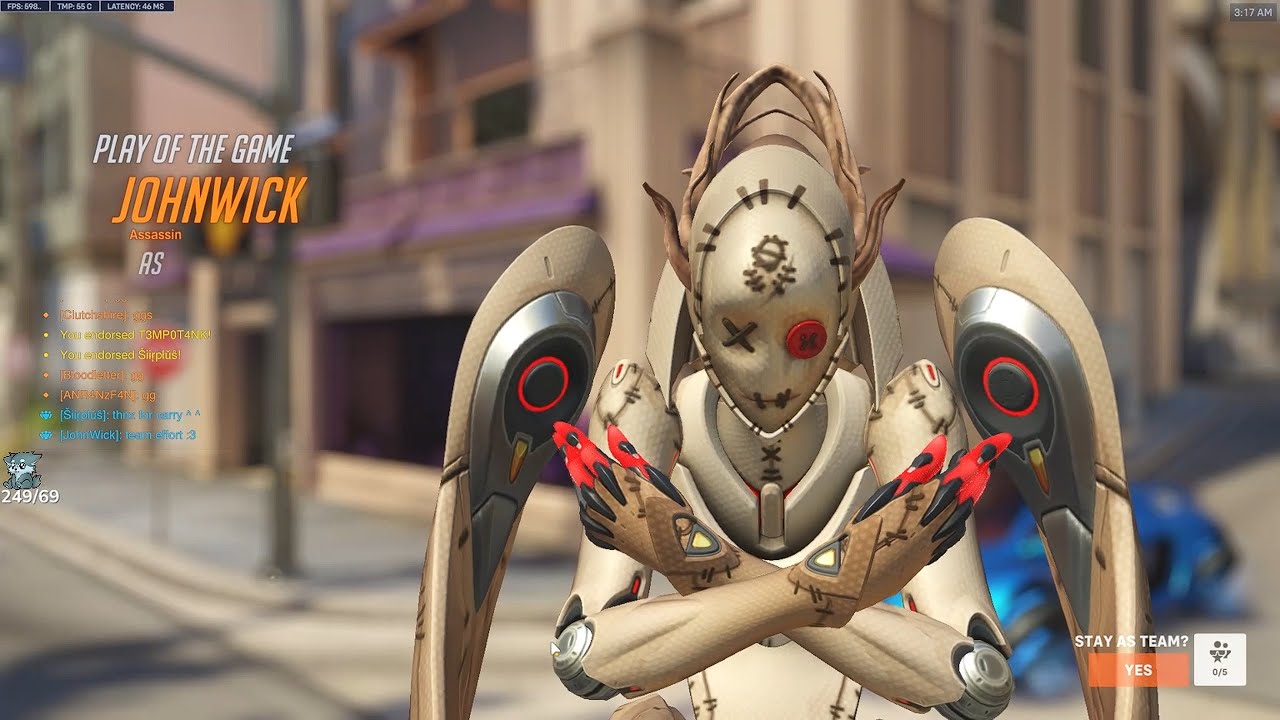 ЭТО ТОП-500 ЭХО! IDDQD ЭХО ГЕЙМПЛЕЙ OVERWATCH 2 СЕЗОН 20 ТОП-500