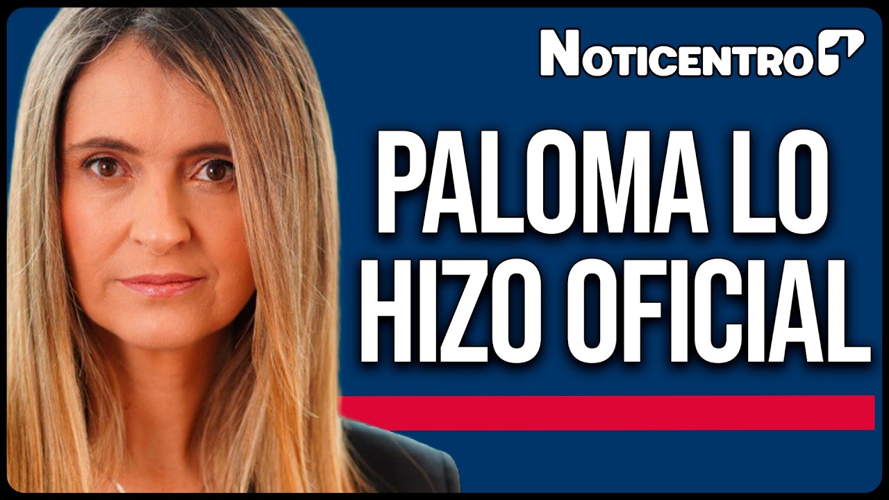 ¡Paloma Valencia alistó su candidatura presidencial! Entérese de todo | Canal 1 | Noticentro