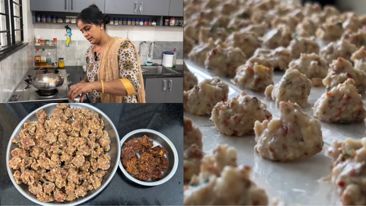How to make Kuzhambu karuvadam