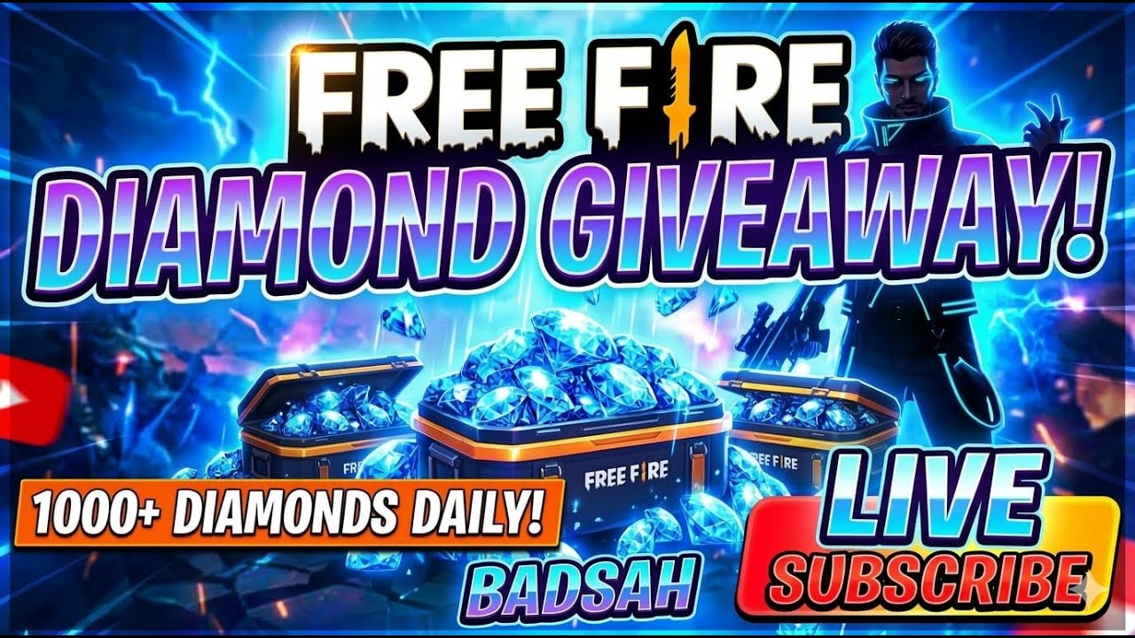 FREE FIRE LIVE STREAM GIVEAWAY 💎💎🔥🔥