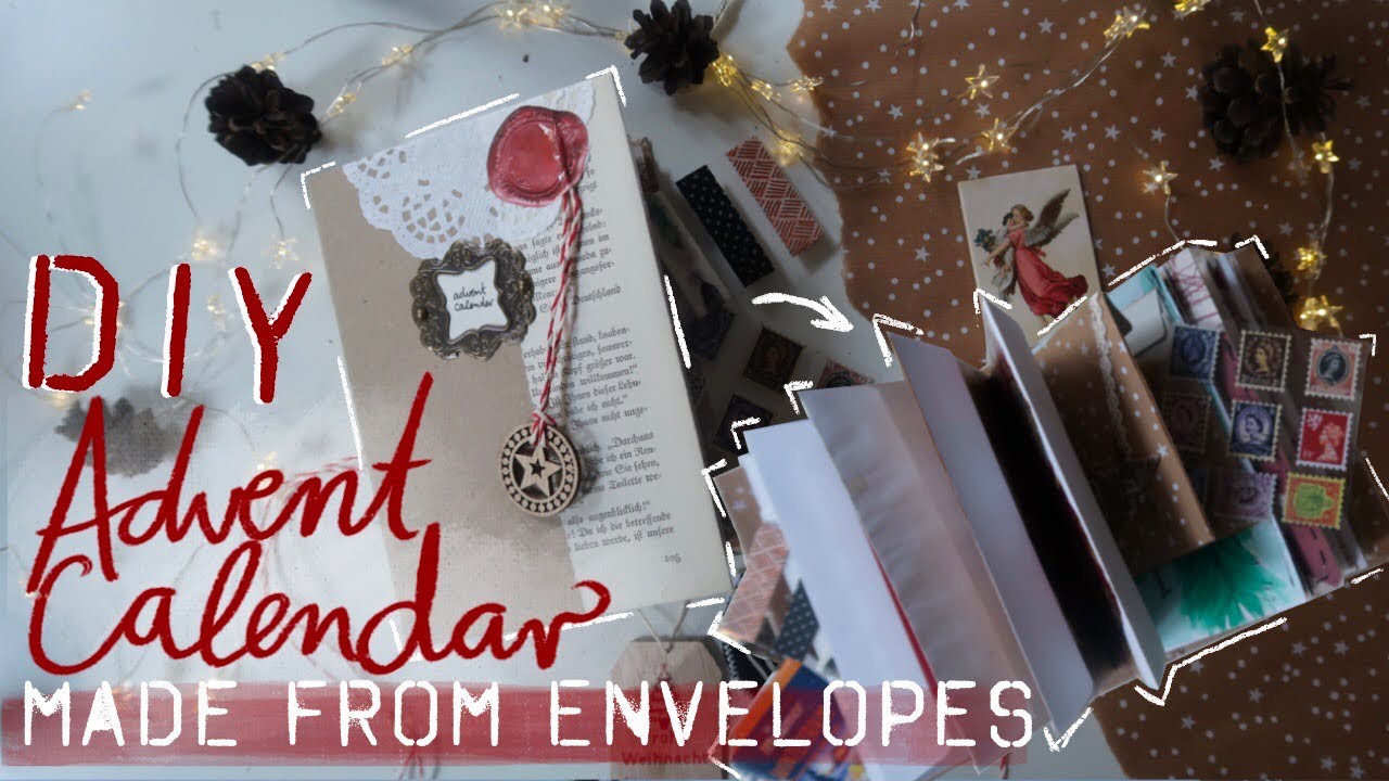 DIY Advent Calendar made from Envelopes - DIY Tutorial