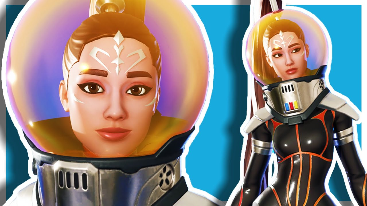 (PS5) Fortnite Spacefarer Ariana Grande Orange Style (No Commentary)
