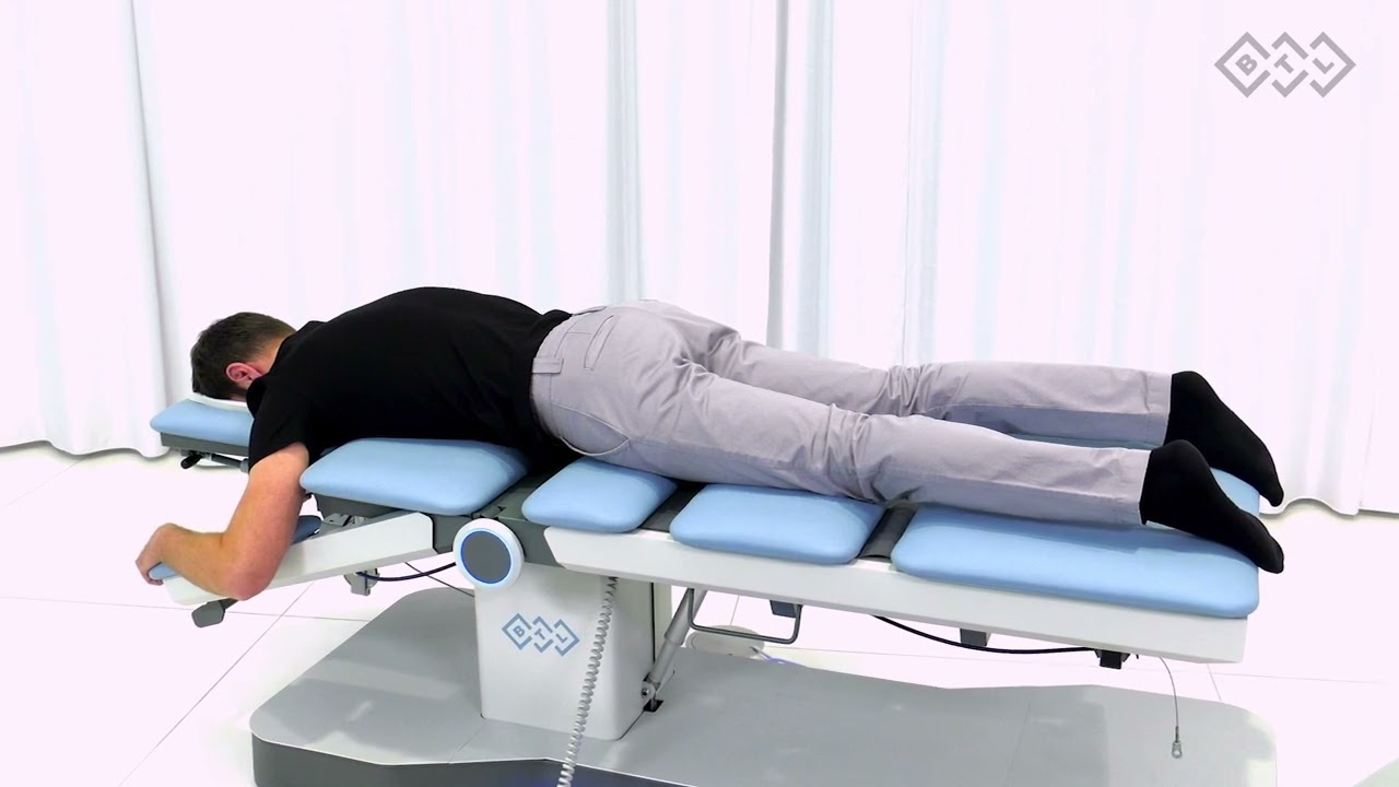 096 496 BTL 6000 Traction BTL Spinal decompression Patient positioning EN100