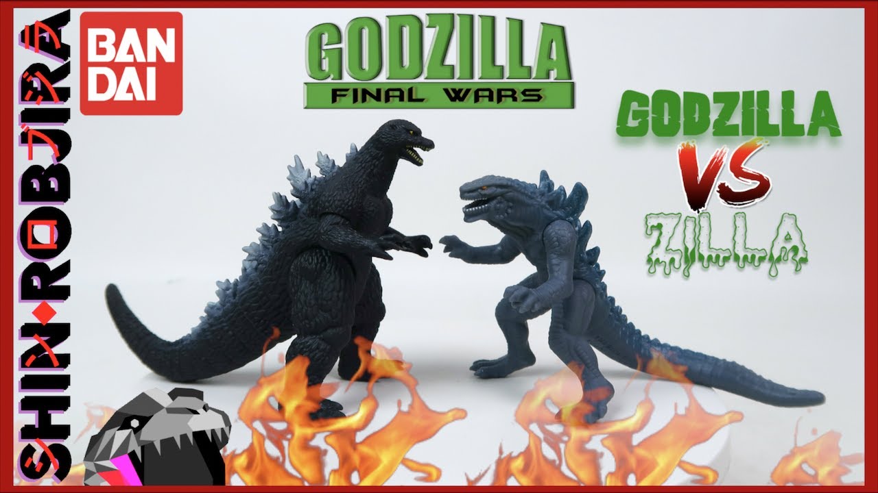 Bandai Godzilla Final Wars Super Decisive Battle (Mini Battle G-5): Godzilla vs  Zilla | Set Review