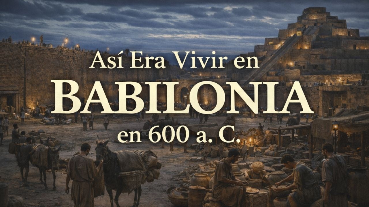 Así Era Vivir en Babilonia en 600 a.C. | La Vida Real en la Ciudad Más Poderosa