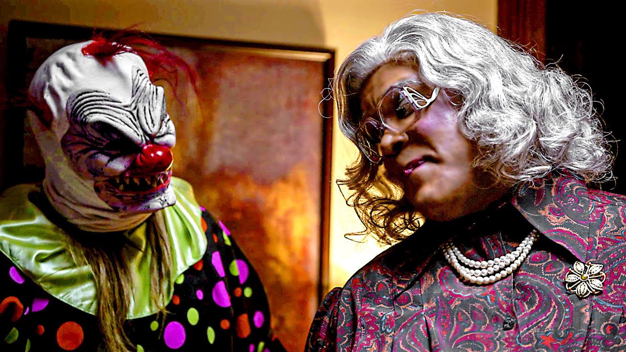 Madea VS Psycho Clown | Boo! A Madea Halloween | CLIP