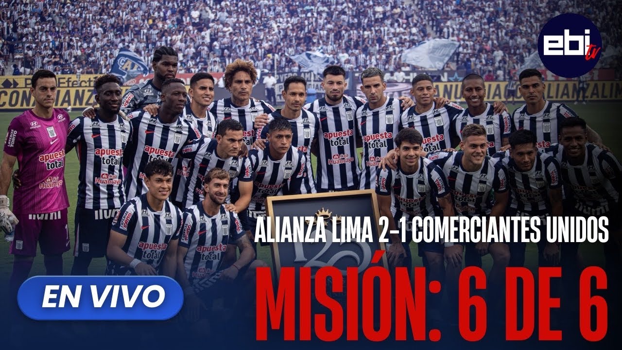 ¿SI NO SE SUFRE NO VALE? | Alianza Lima 2 - Comerciantes Unidos 1 | EBI TV
